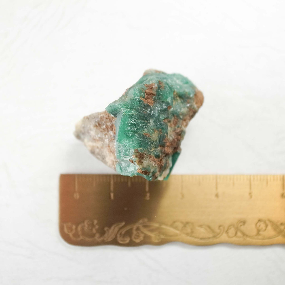 Panjshir Emerald Crystal on Matrix 36mm 21.8g